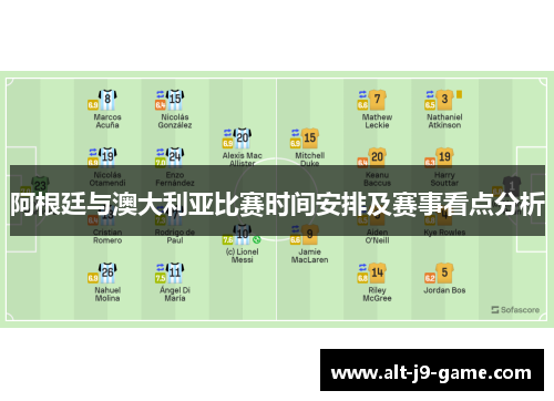 阿根廷与澳大利亚比赛时间安排及赛事看点分析 阿根廷与澳大利亚比赛时间安排及赛事看点分析